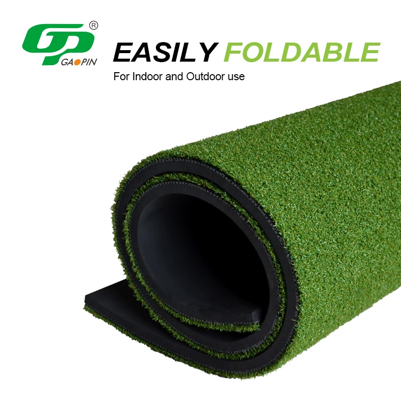 Wholesale Custom Golf Training Mat Premium Artificial Grass Golf Hitting Swing Mat Backyard Golf Practice Hitting Mat