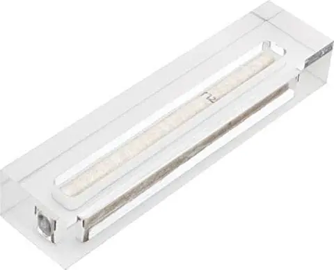 Wholesale acrylic mezuzah jewish judaica scroll case custom luxury acrylic mezuzah case