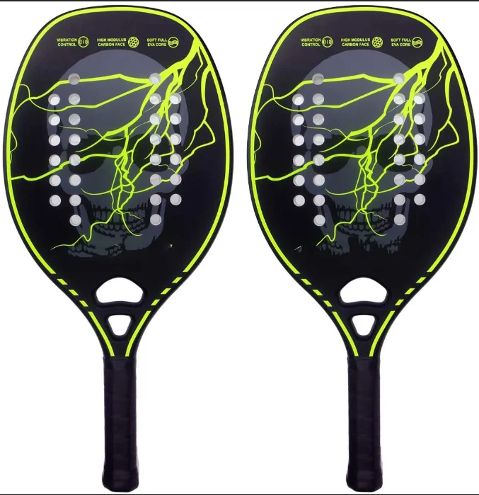 Hot Amazon Beach Paddle Ball Game Kits for Kids and Adults Portable and Compact Set of 2 Racket Paddles and 2 Beachballs