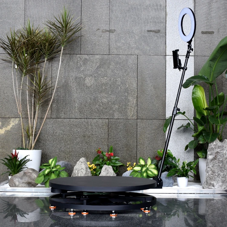 Automatic Manufacturer Portable  Spinning 360 Degree Photo Booth Kiosk Shell For Wedding Christmas Events