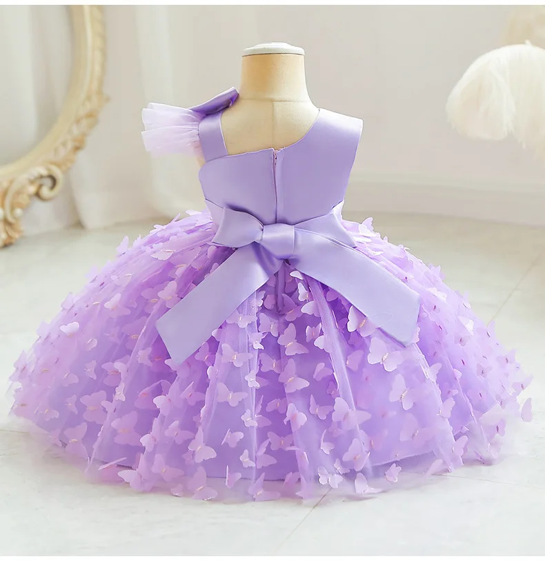 133 Baby Frock 1 Year Old Latest New Arrival First Communion Birthday Party Wear Cute Beautiful Baby Dresses