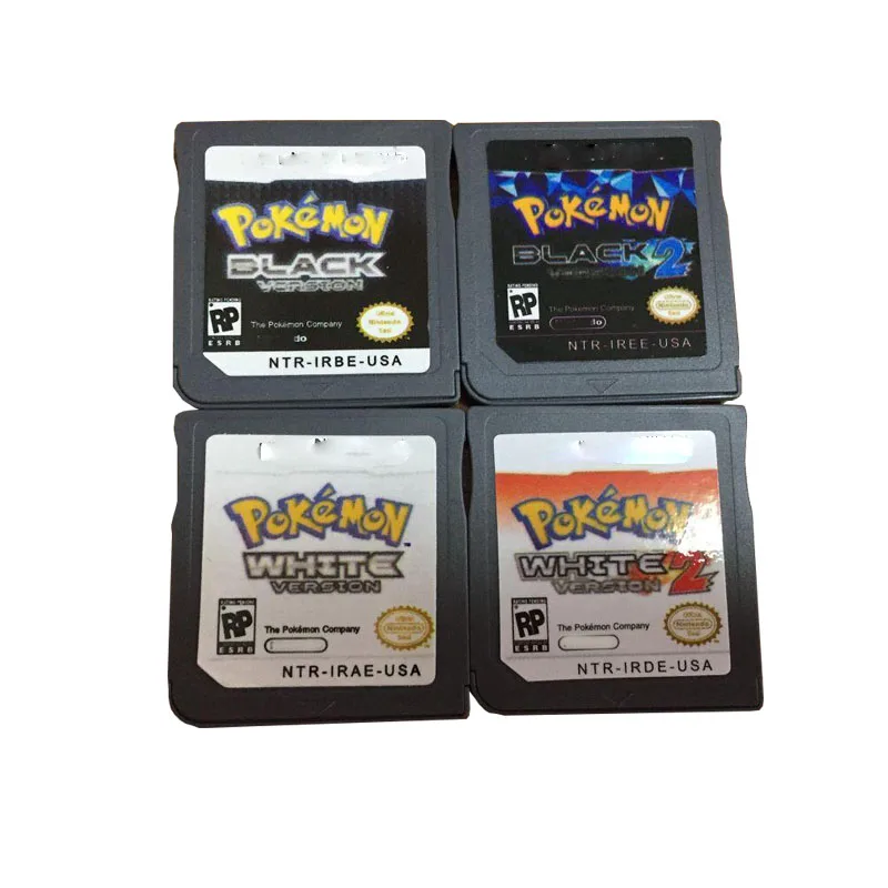 Черно-белый картридж хорошего качества Black2 White2 для игр Poke mon картриджи NDS 2DS