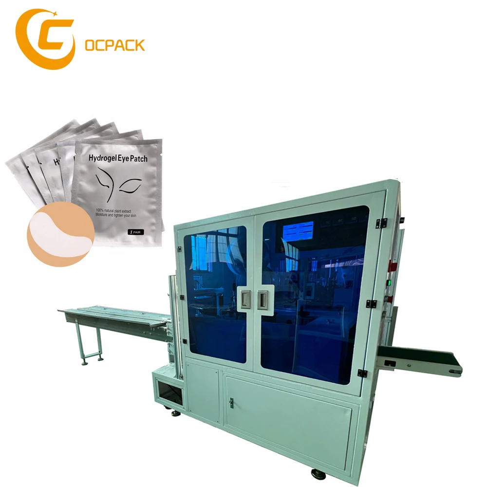 New style automatic hydrogel patch sachet packing machine