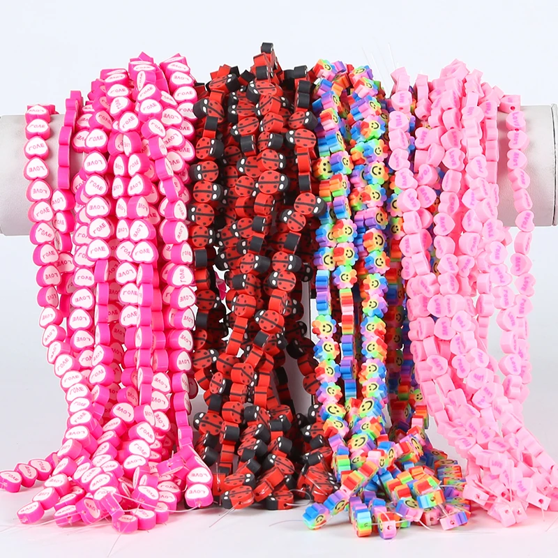 Mixed Flower Insect Lemon Slices Polymer Clay Sprinkles For Crafts DIY Nail Arts Decoration 9mm