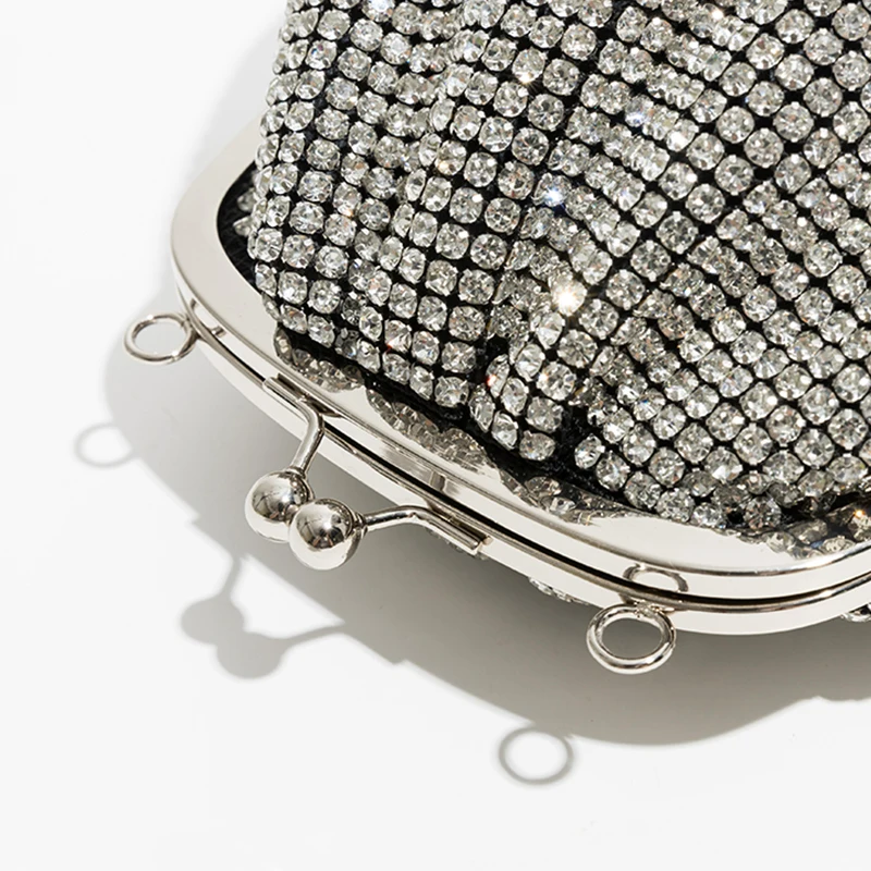 Rhinestone Bag Clutch Purse for Women Purses and Handbags 2023 Wholesale Rhinestone Clutch Bag Luxury Wedding Party Evening Bags