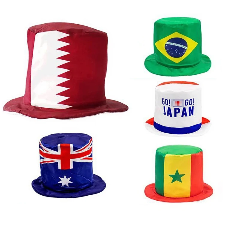 Катар 2022 Чемпионат мира по футболу бейсболка с вышивкой на заказ логотип страна командой фанатов футбола футбольный командный вид спорта головные