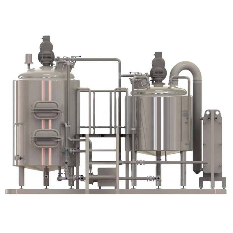 300L mini beer equipment home brewery equipment with conical fermentation tanks