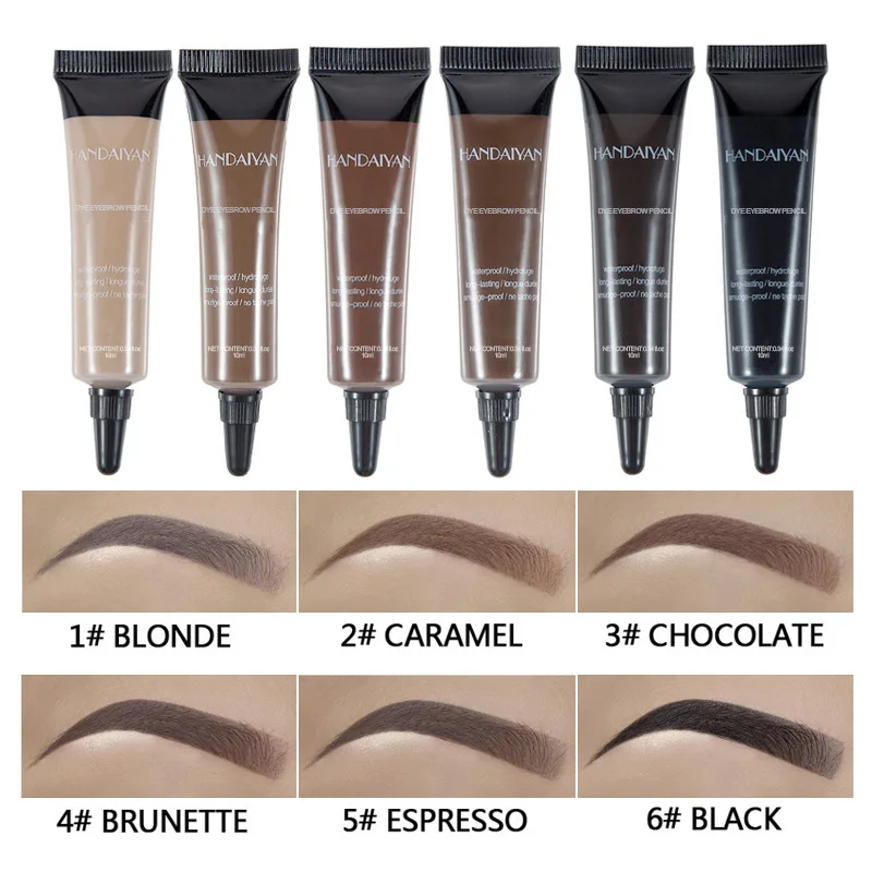 New Fashion Brow Styling Gel Fast Sculpt Tinted Eyebrow Gel Long Lasting Waterproof Brown Eyebrow Mascara Gel Set Wholesale
