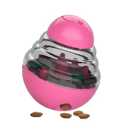 Dog Ball Food Pet Dog Treat Slow Feed Ball Interactive Rubber To Dog Training Toy