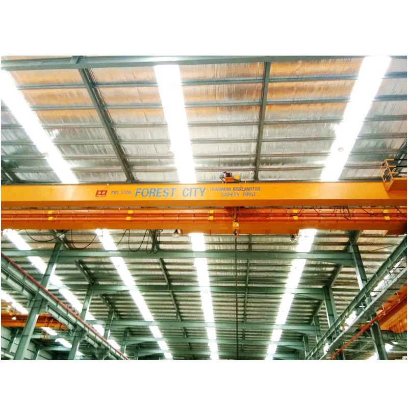 Foundry Double Beam Steel Factory Heavy Overhead Traveling Casting Steel Laddle Lifting 20t 5t Overhead Crane with A8 Duty