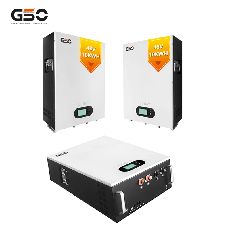 GSO 48V 50ah lifepo4 cell battery solar lithium battery pack in solar home energy storage home battery Can be crafted power wall
