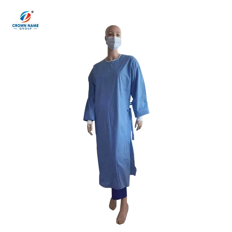 AAMI Standard level 12 disposable protective sms 45g sterile surgical gown