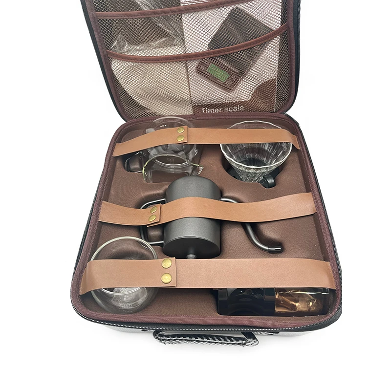 Новое поступление набор кофейных инструментов для капельного кофе путешествий приготовления подарочный чайник