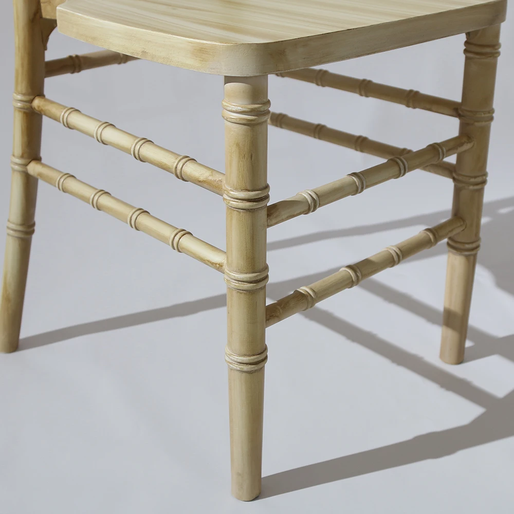 Wood and Resin Wedding Event Party Rental Dining Phoenix Chair