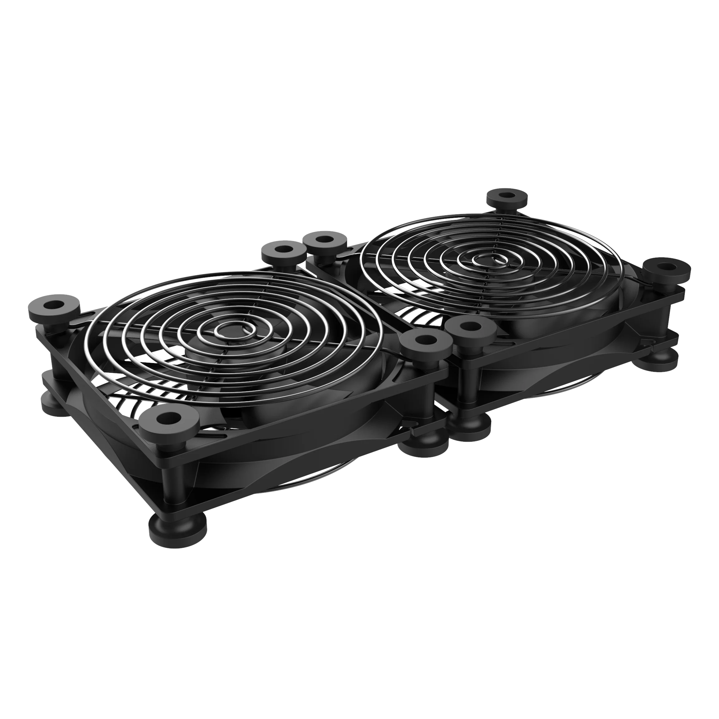 OEM два мяча F-RD120D маршрутизатор вентилятор два 120 мм двойной usb вентилятор комплект жесткий диск охлаждения heatstick регулирование скорости, украшенное мозаикой из драгоценных камней, 12 см; Цвет: черный