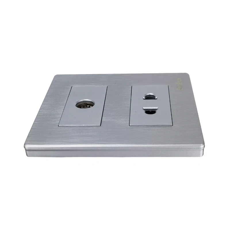 Switch Switches Us Electrical Sockets Eu Mount Network Mounted Pad Case Hotel Modern Mould Uk Standard Switched Wall Outlet