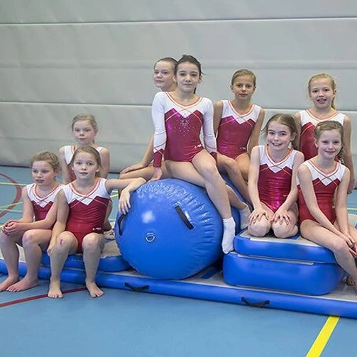 Strong Enough PVC Drop stitch fabric Inflatable mats & Flooring include Air Block Air roller Air floor mat for Camping & Hiking