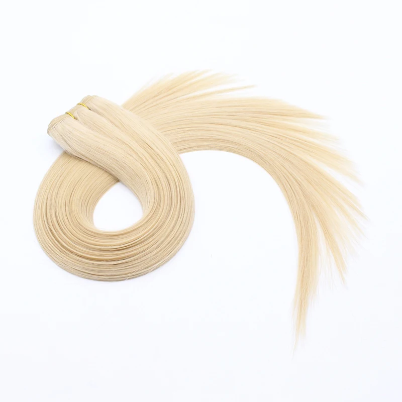 Cheap Price 12-28 inch Straight Wave 613 Blonde Color Human Virgin Hair Bundles In Stock