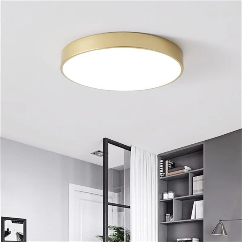 Hot Sales TUV SAA CB CE  Flush mount Modern living room round ceiling led lamp for bedroom house  home
