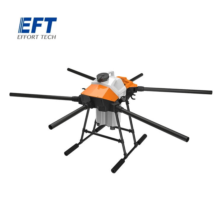 Дрон EFT G620 для сельского хозяйства защиты растений распыления прополки посева удобрения гексакоптер 6-ejes UAV drone ci