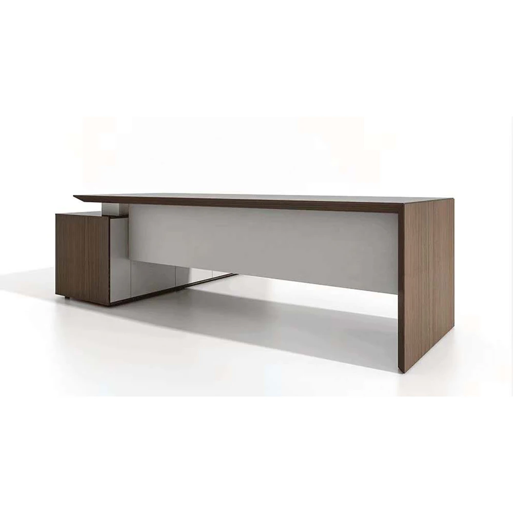 OEM high quality 1 piece modern luxury ceo wooden executive table office desk