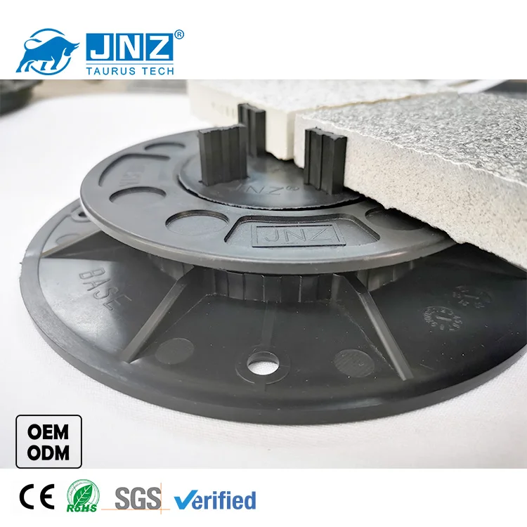 JNZ уличный фарфоровый укладчик с поддержкой поднятой напольной плитки, напольный Регулируемый укладчик