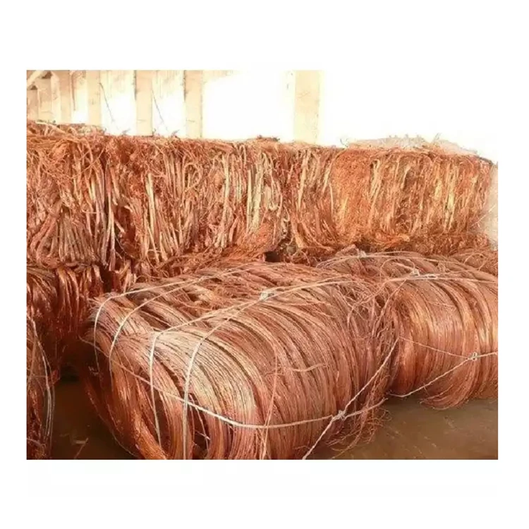 From China Supplier  Wholesale Price 99.9% Copper Scrap Pure Copper Wire Metal Scraps pure millbery Wire Copper Scrap
