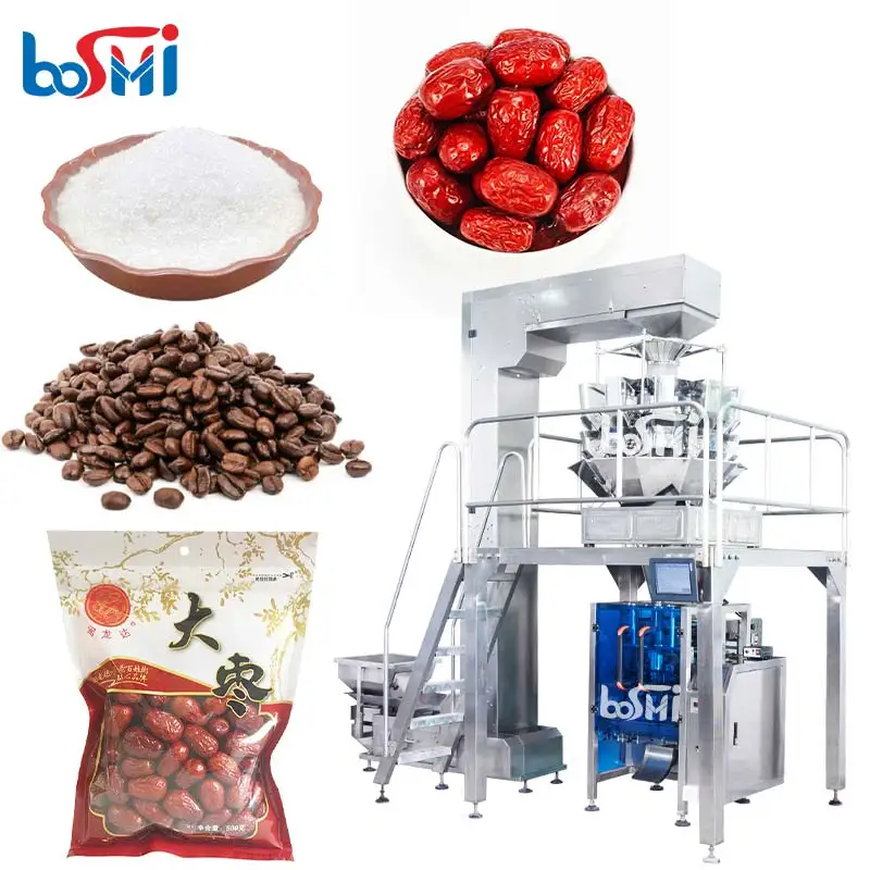 Low Price CE Automatic Frozen Pea Red Kidney Split Pigeon Peas Lentil Pulese Jelly Beans Pack Packing Machine