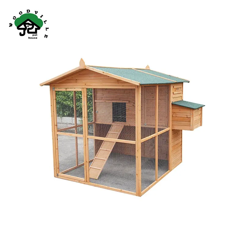 
Proper Price Top Quality Outdoor Wooden High Quality Chicken Coop  (1600143874384)
