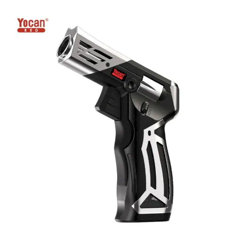 Customized Culinary Butane Gas Flame Jet Kitchen Dessert Metal Welding Soldering Heating Lighter Gas Fame Torch Gun