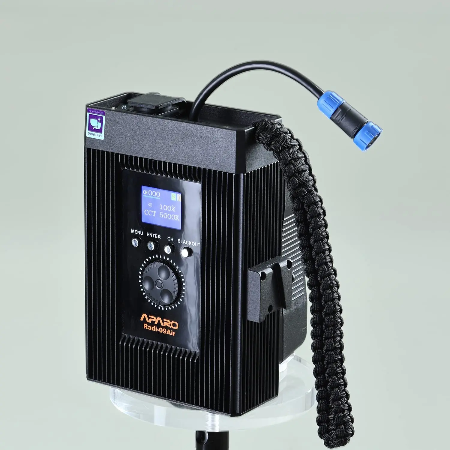 APARO Radi-09 150W Bi-Color 3000K-5600K handheld Air Inflatable Flexible LED Panel video Light for video shooting