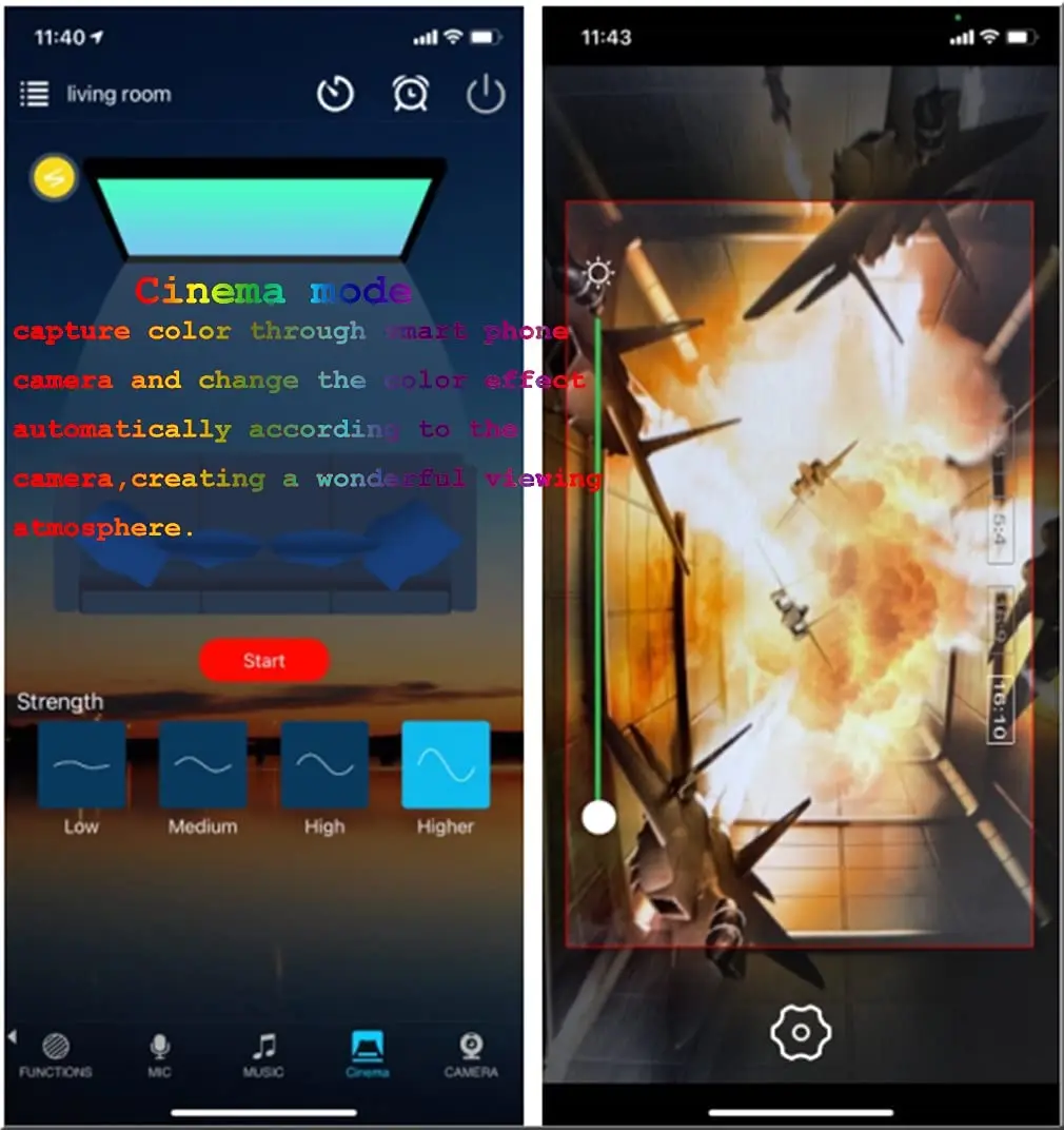 ESann Tiktok DC 12 24 вольт мобильный телефон Волшебный дом Мини RGB WIFI Светодиодная лента контроллер освещения