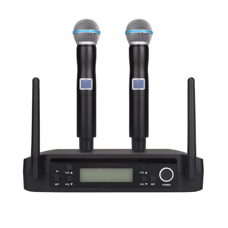 Заводская оптовая цена батарея беспроводной микрофон Pro