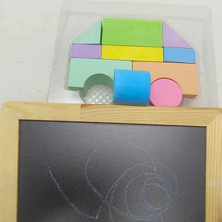 stationery art supplies 11pcs children kids toy multicolor jumbo sidewalk chalk