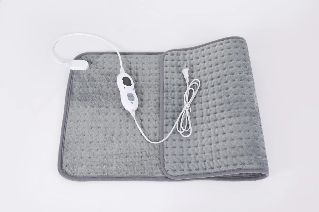 Fast heated machine washable personal care back body mattress warmer mat electric heating pad
