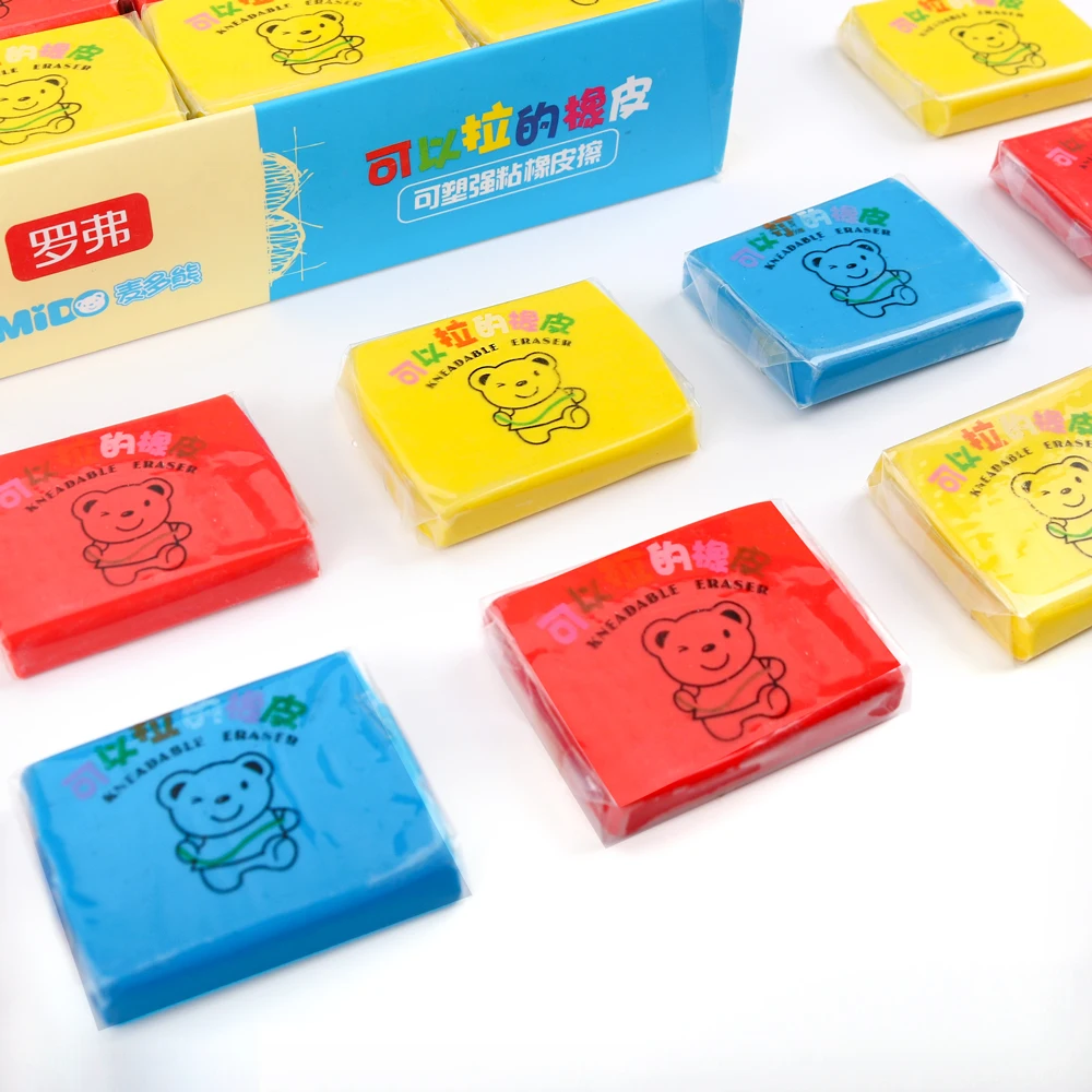 TPR eraser ,school eraser, students eraser kneaded eraser art pvc material kneadable eraser