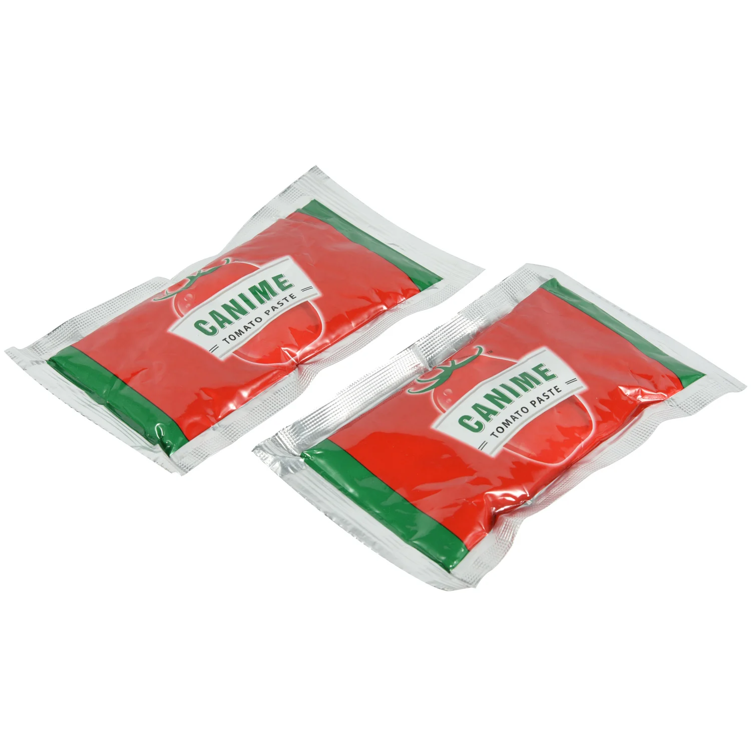 tomato sauce sachet packing 56g x25x4/CTN