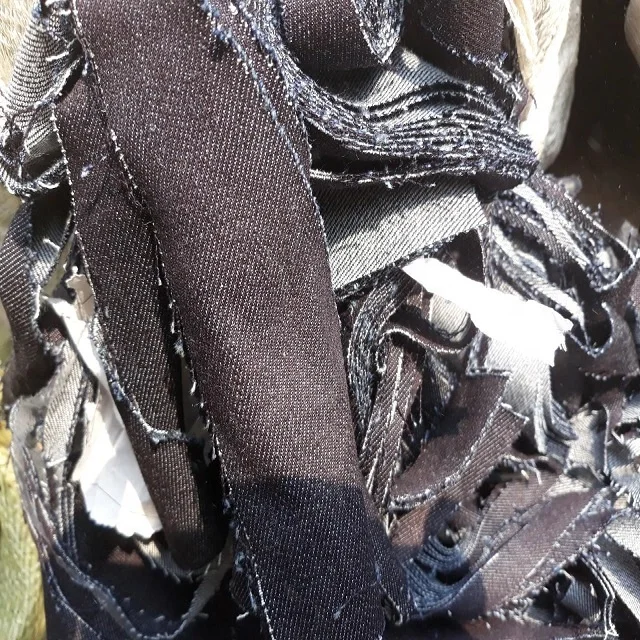  Синий черный отходы джинсовая хлопчатобумажная ткань режущая договорная цена-Whatsapp: + 84379007507