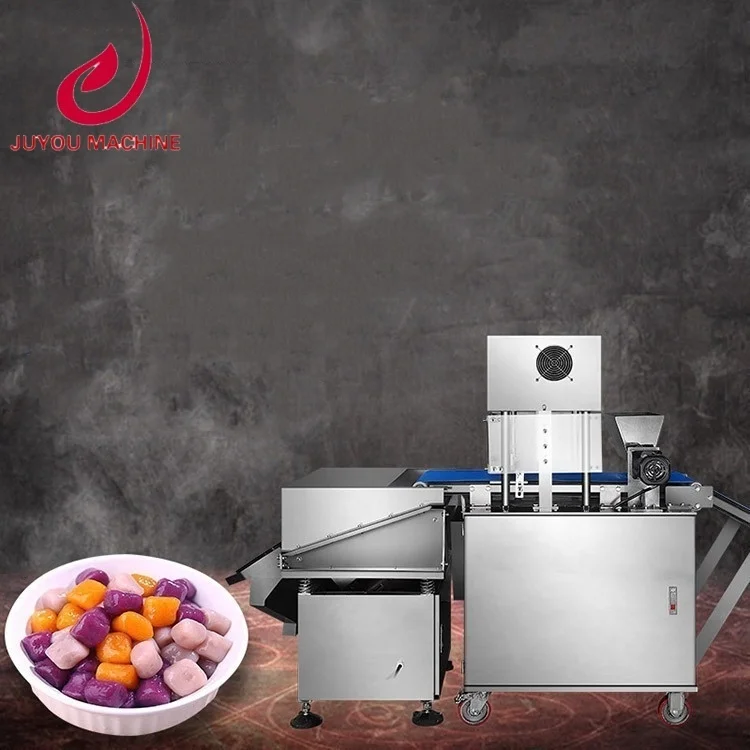 Customized electric pearls paste automatic brown sugar tapioca pearl forming manufacturing machine