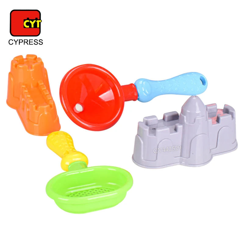 2022 Hot Selling Outdoor Toys 6 PCS Beach Toys Sand Toys Summer Set For Kids