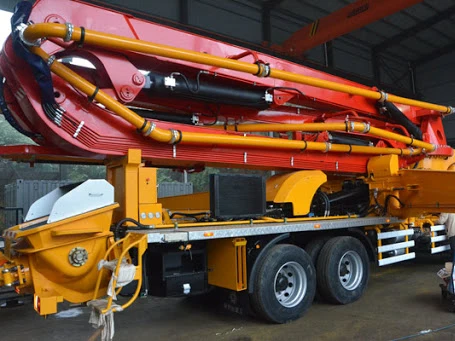 62M Concrete Pump Truck With Sitrak/Volvo/Benz/Man Chassis From Top Chinese Brand