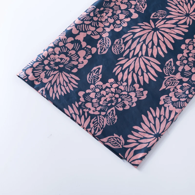 Floral printing 380T nylon taffeta fabric for jackets