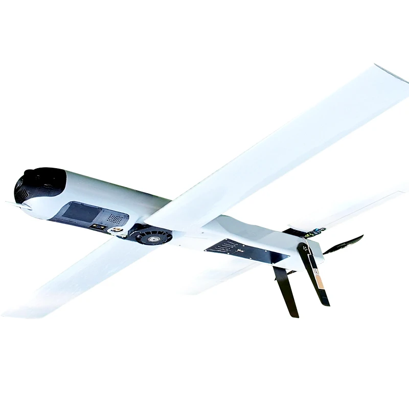 Ejection protection folding wing fixed wing unmanned aerial vehicle group control unmanned aerial vehicle
