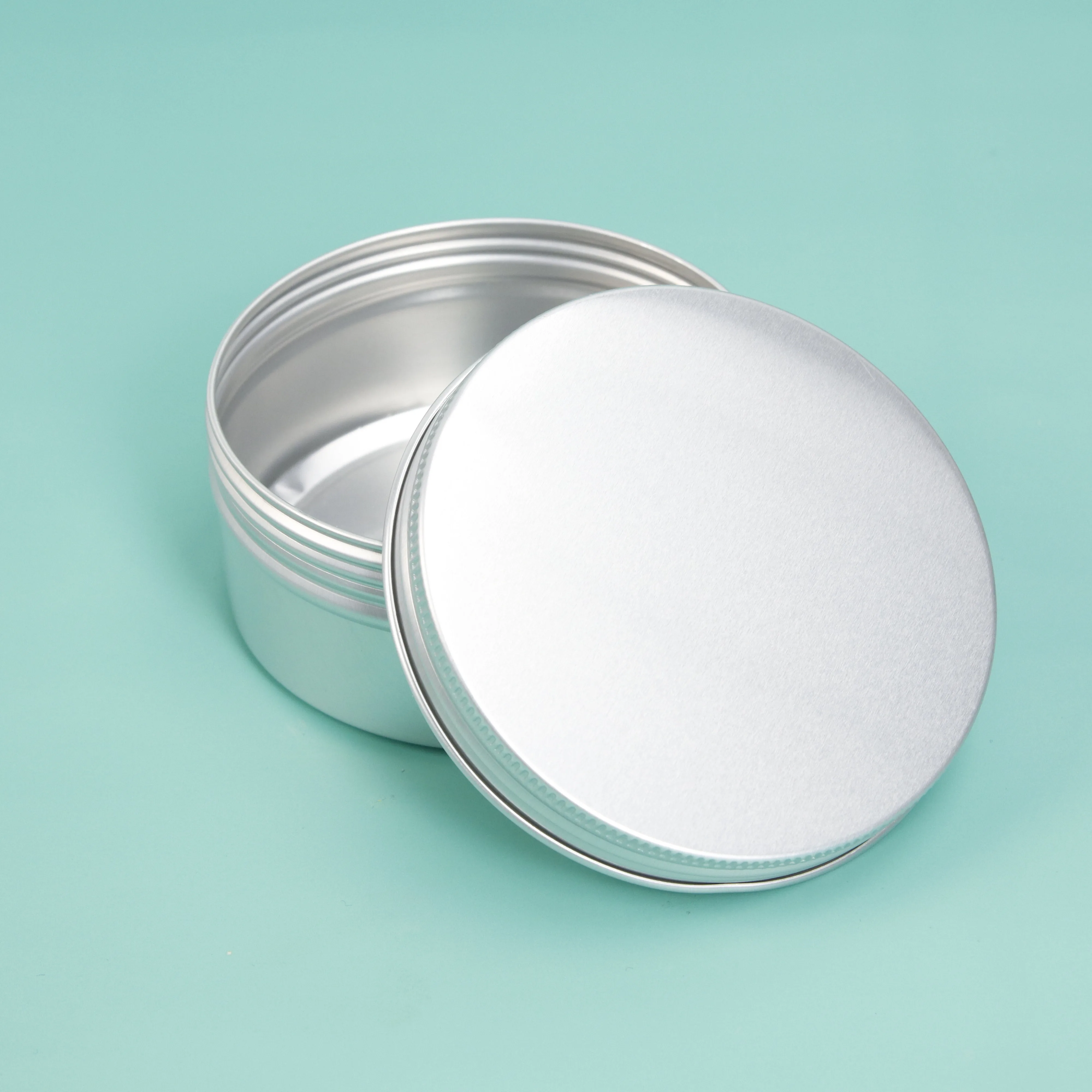 200 мл черная металлическая алюминиевая упаковочная жестяная коробка для свечей круглая пустая емкость с крышками