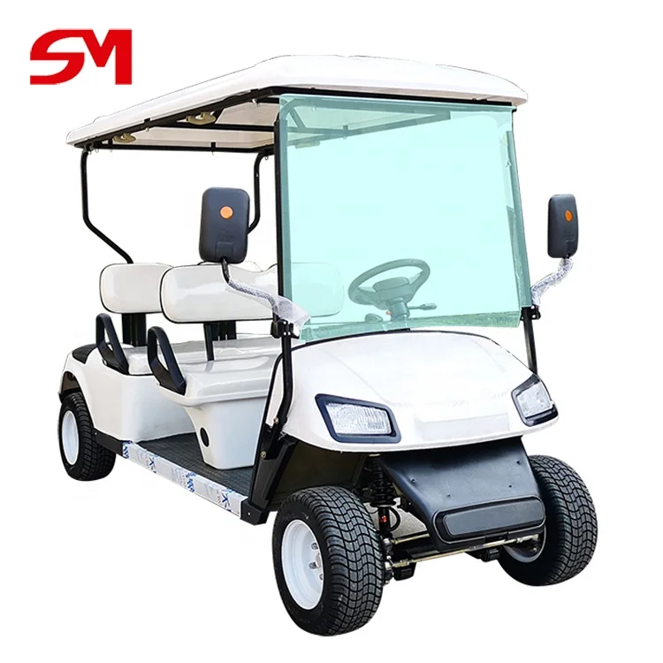 Уникальный конструкционный мини-гольф-мобиль с электромотором