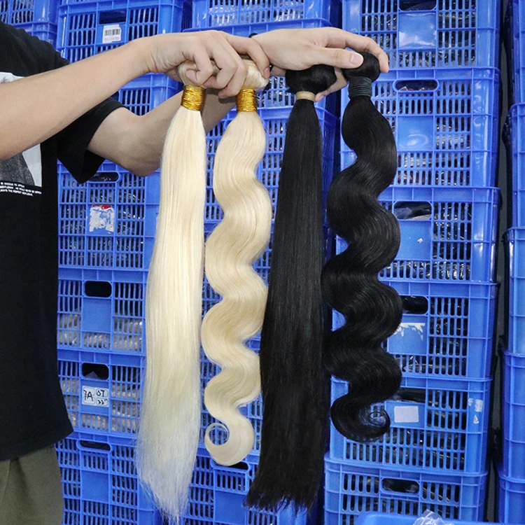 
Wholesale Raw Virgin Brazilian Cuticle Aligned Hair, Double Drawn 100 Human Hair Vendor, Virgin Mink Brazilian Hair Bundles 