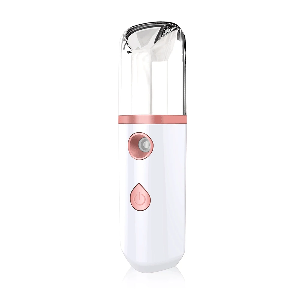 USB Rechargeable Nano Spray Beauty Equipment Mini Ultrasonic Nano Ionic Facial Steamer
