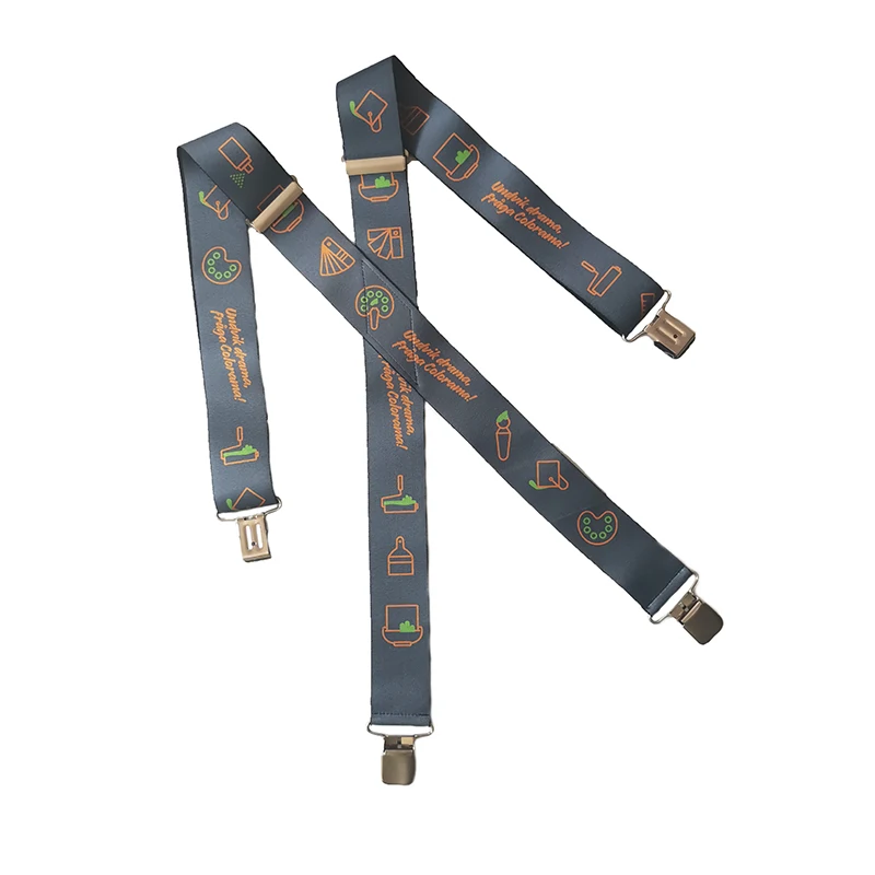 Men Padded Adjustable Tool Belt Suspenders for Duty Belt