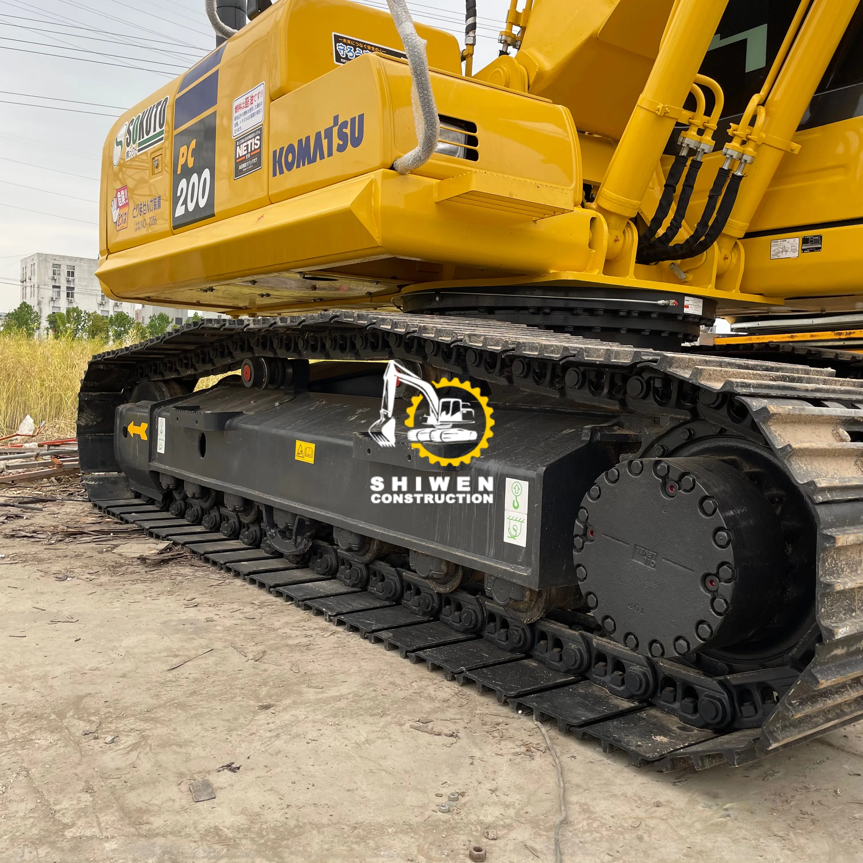Komatsu PC 200 excavator, second hand excavator original Japan used Komatsu crawler excavator, Komatsu PC200-8 PC200-8N1 PC240