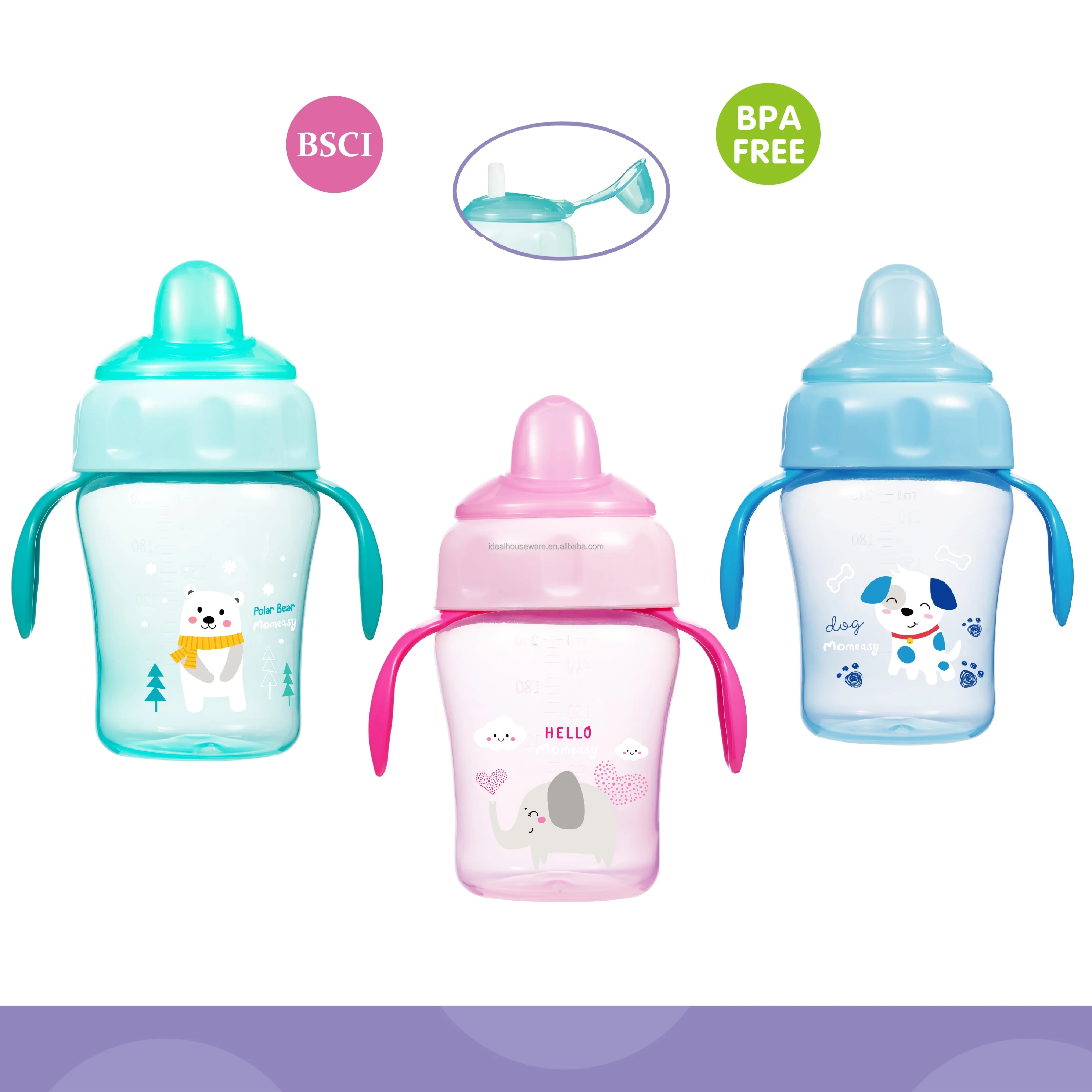 8oz /240ml PP Baby Training Cup